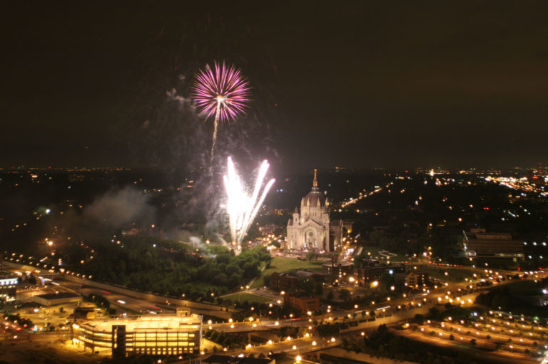 Fireworks on Cornerstone Centennial June 1, 2007